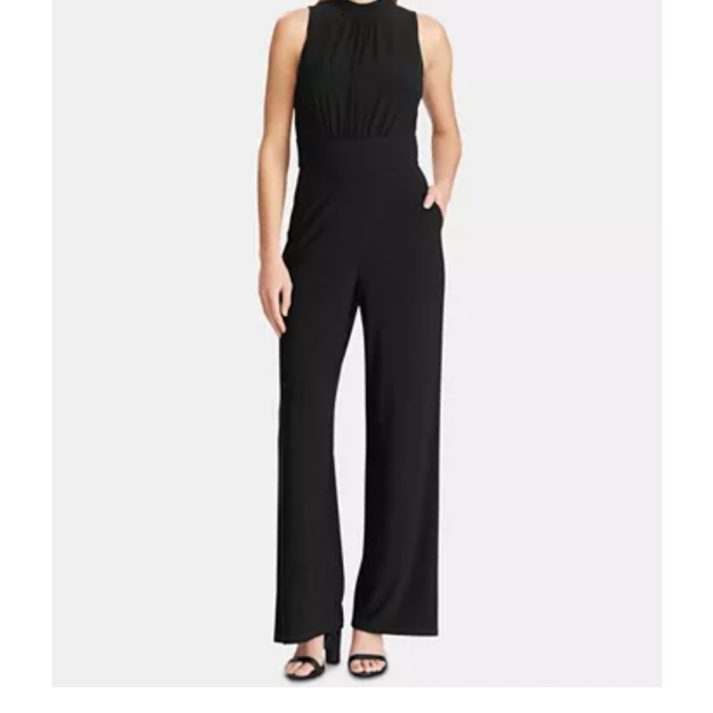 NWT Ralph Lauren Mockneck Jumpsuit
